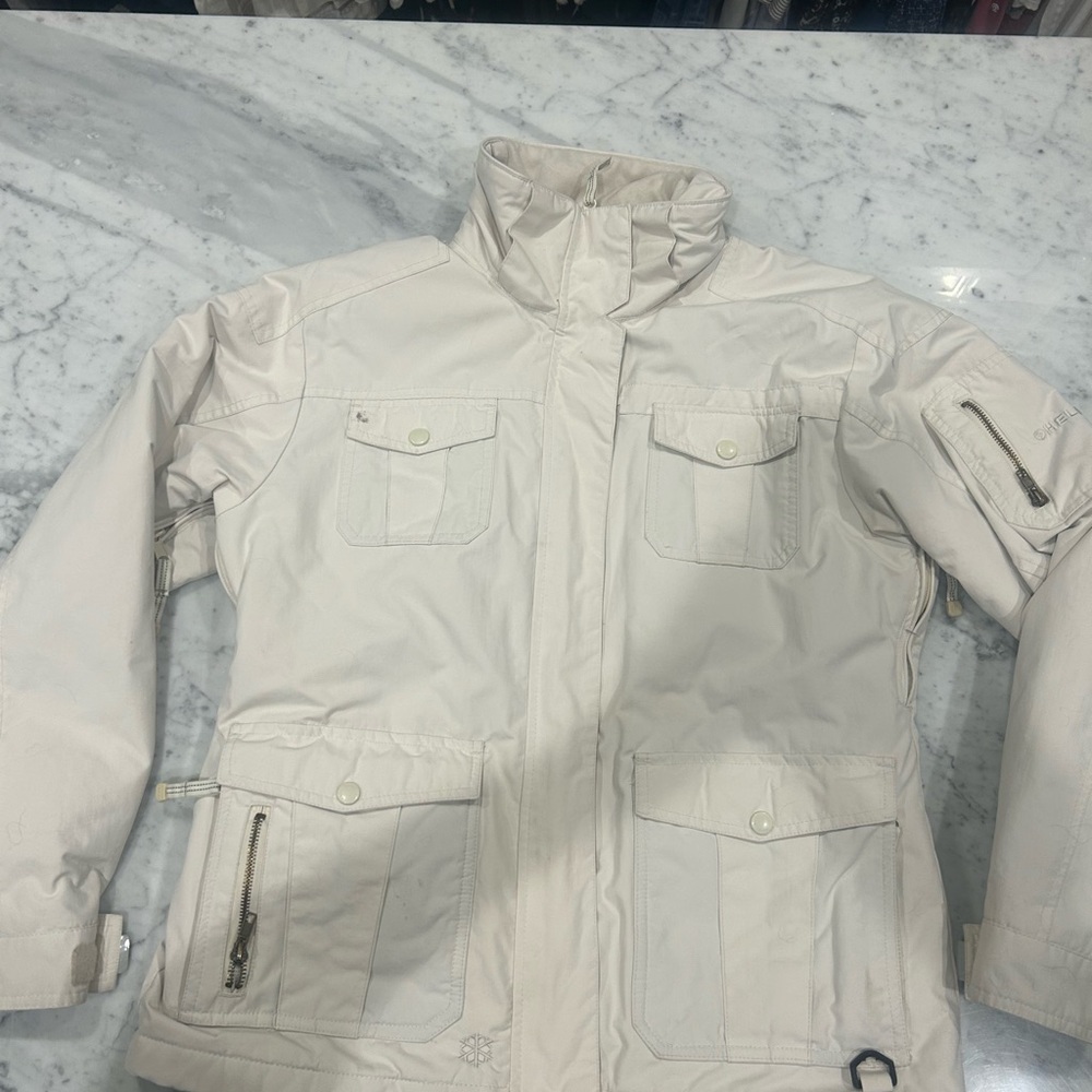 Helix Women's Light Cream Utility Jacket